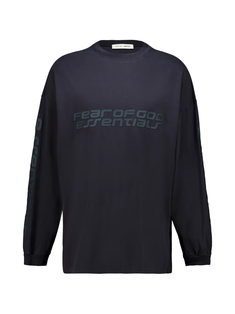 FEAR OF GOD ESSENTIALS logo-print long-sleeved T-shirt - Nero