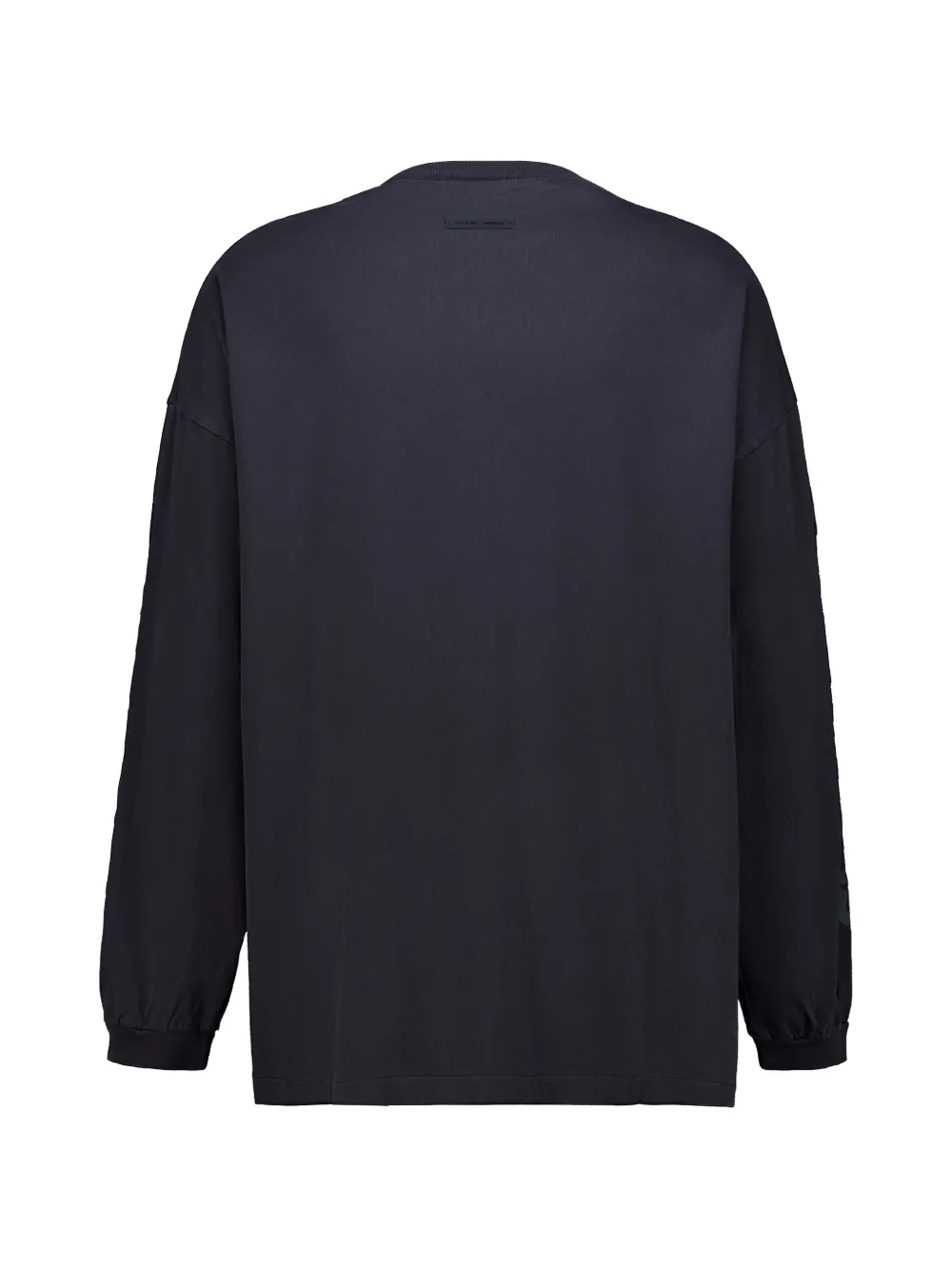 FEAR OF GOD ESSENTIALS T-shirt met logoprint met lange mouwen Zwart
