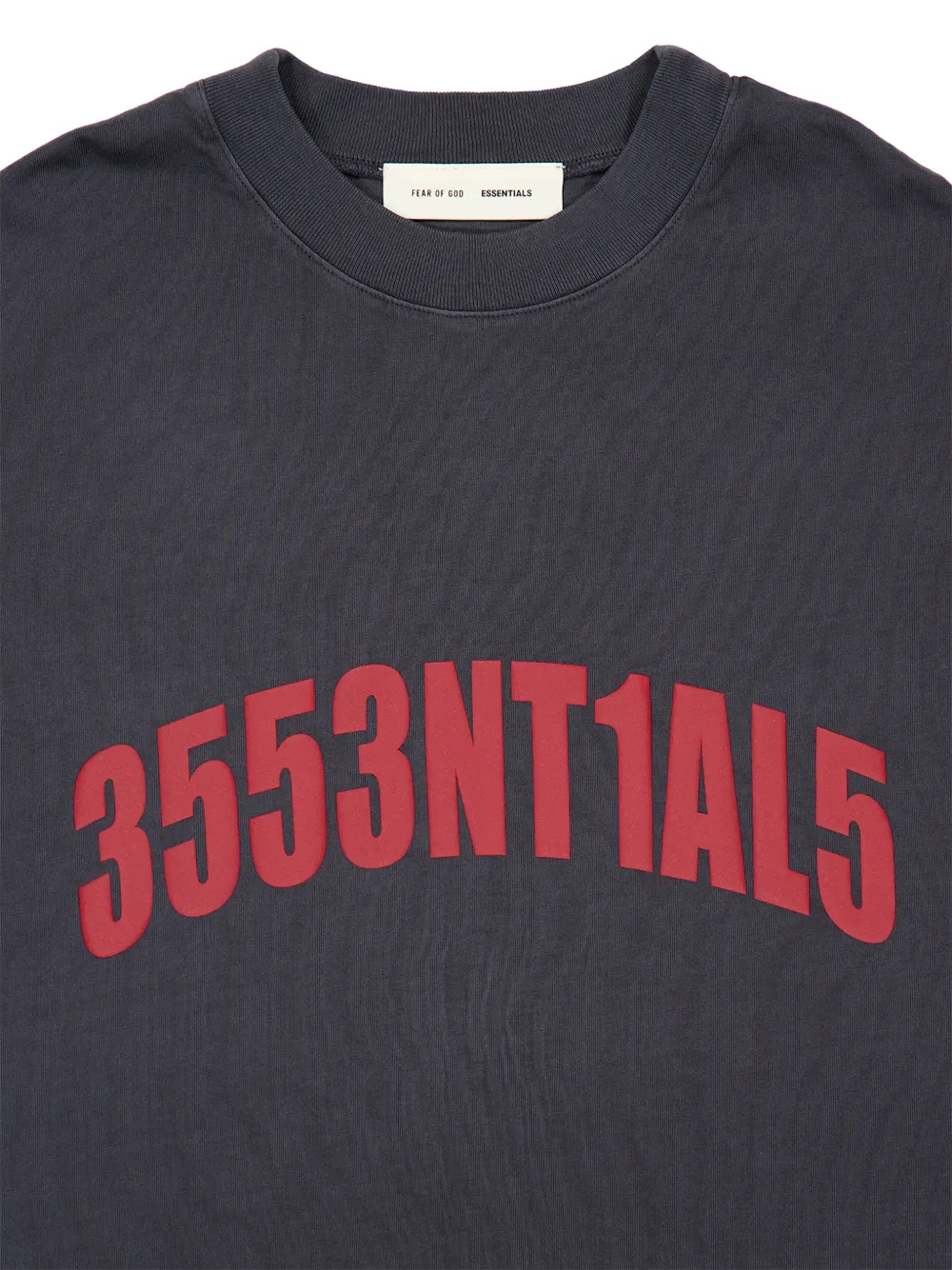 FEAR OF GOD ESSENTIALS Chigaco 90s katoenen T-shirt Grijs