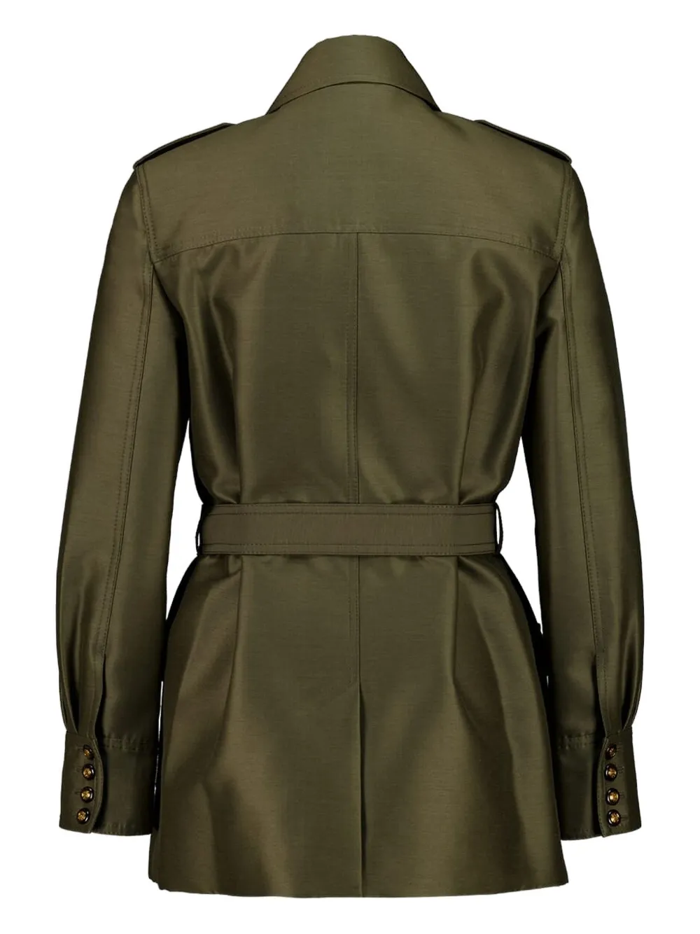 Zimmermann Belted Jacket In Green