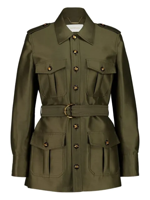 ZIMMERMANN chamarra con cinturón