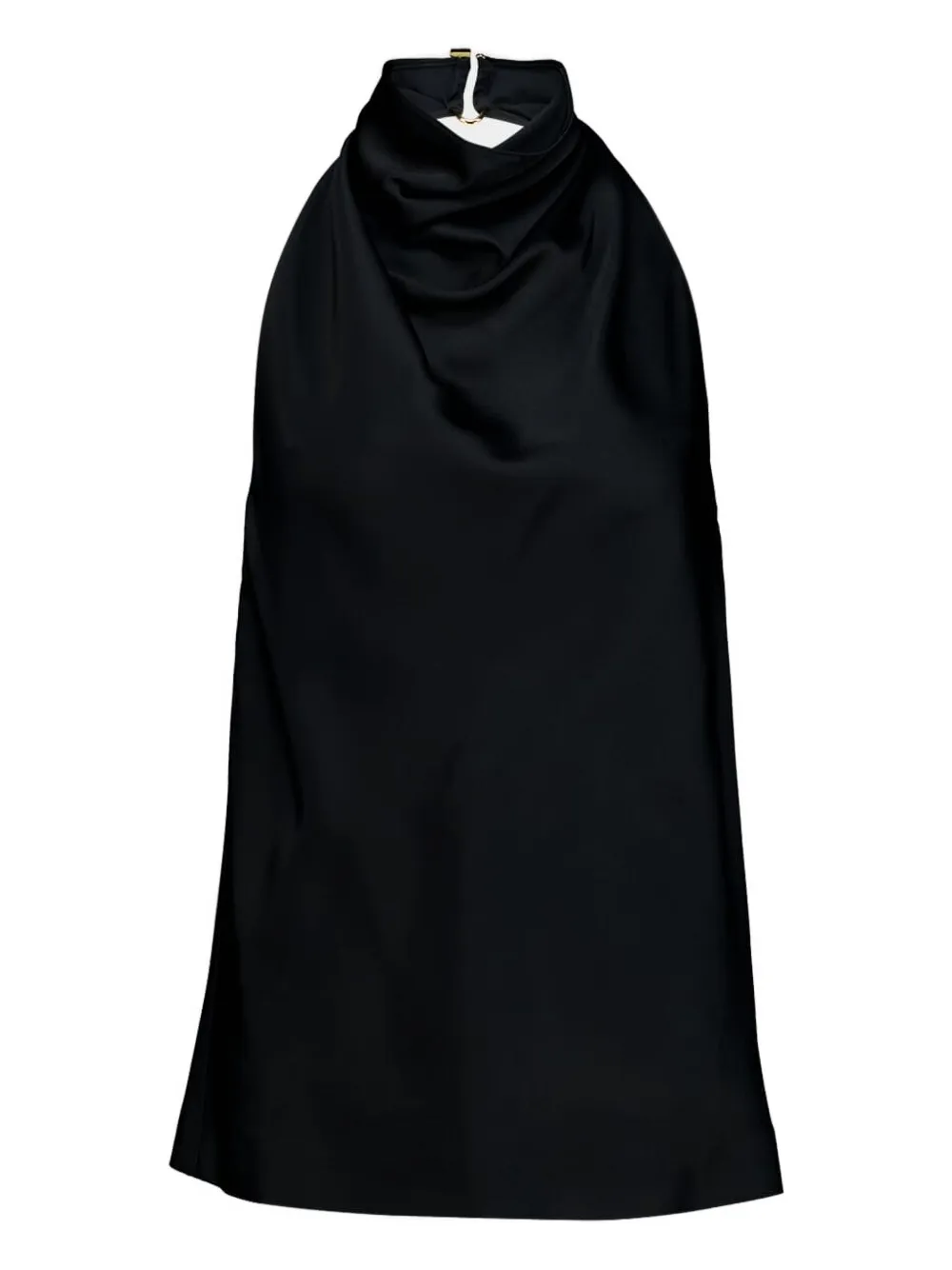 Stella McCartney halterneck satin top - Nero