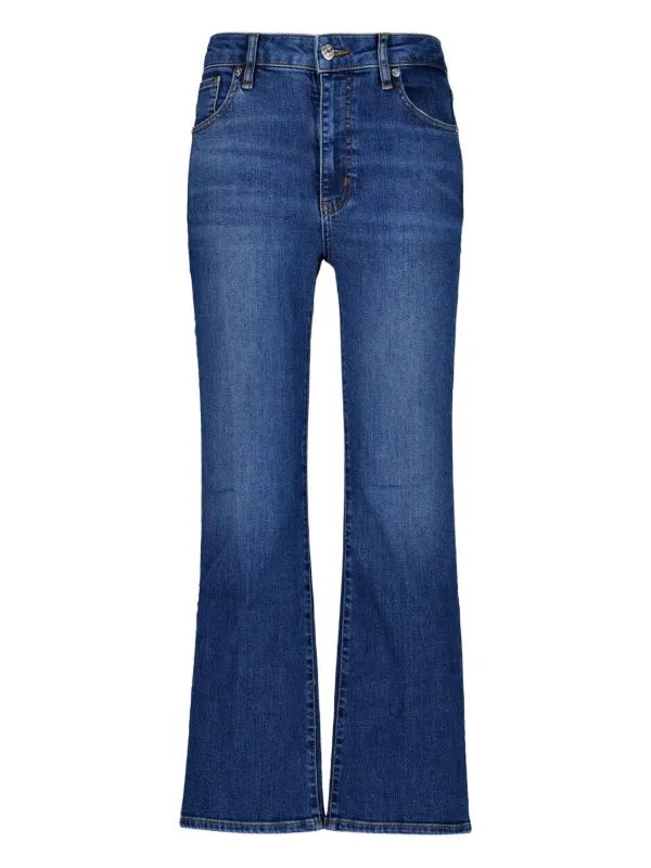 Frame Foxley Cropped Jeans in Blue