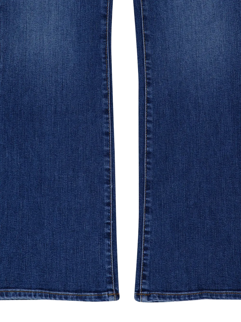 FRAME Foxley Cropped Jeans in Blue, view 4