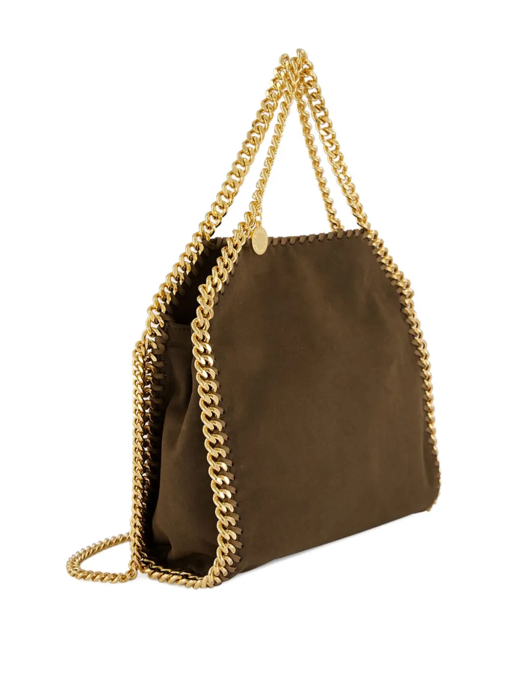 Stella McCartney mini Falabella chain-strap shoulder bag - Bruin