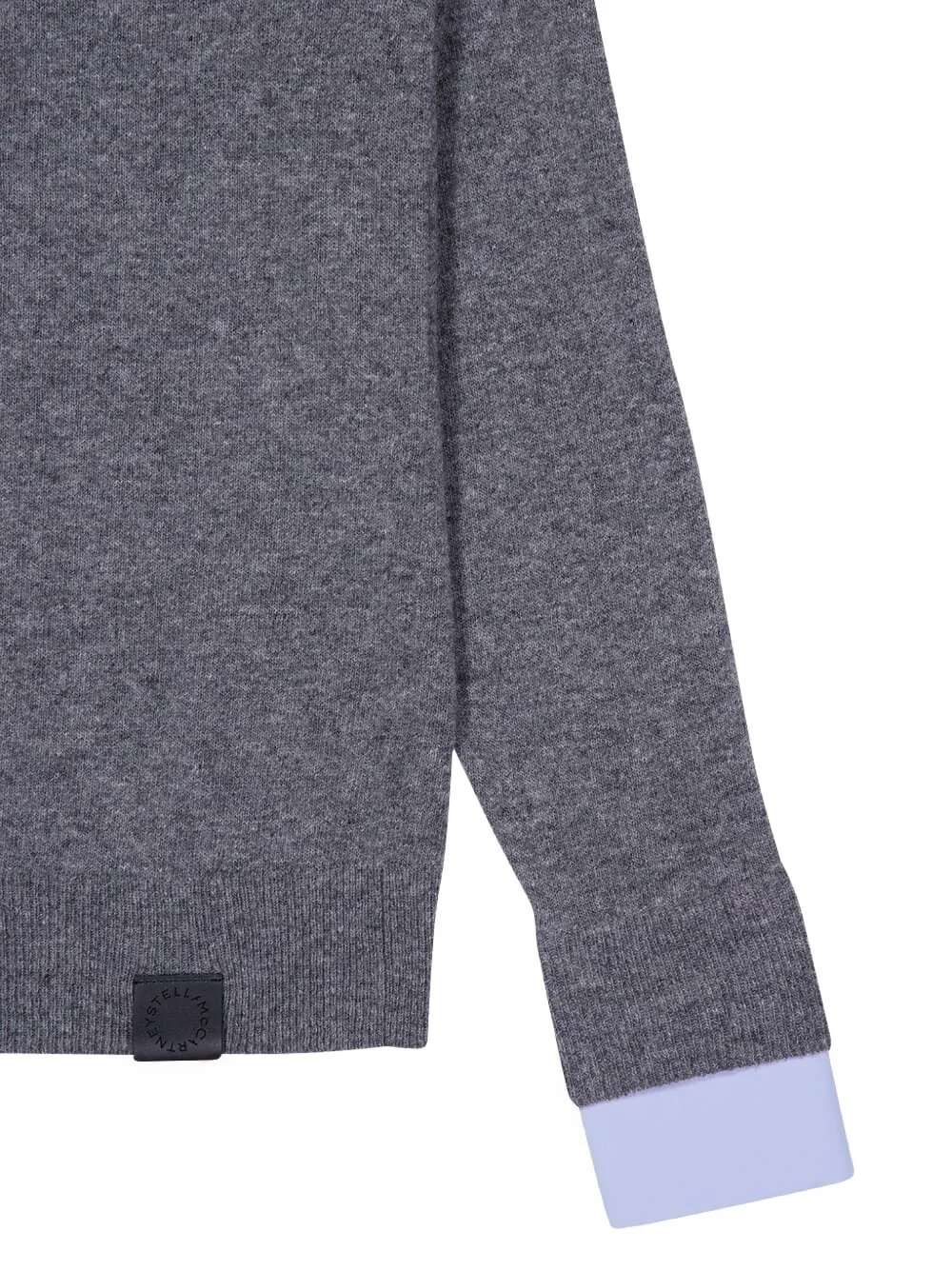 Stella McCartney Gemêleerde polotop Grijs