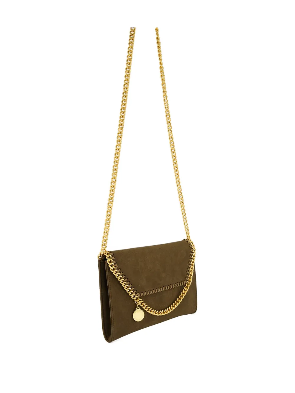 Stella McCartney Falabella chain-strap shoulder bag - Bruin