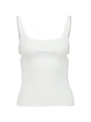 Courrèges 90's リブ タンクトップ | ホワイト | FARFETCH JP