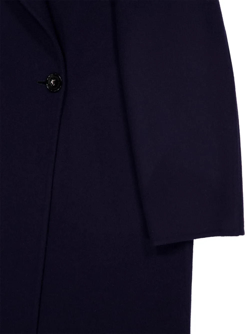 Stella McCartney Wollen jas met dubbele rij knopen Blauw