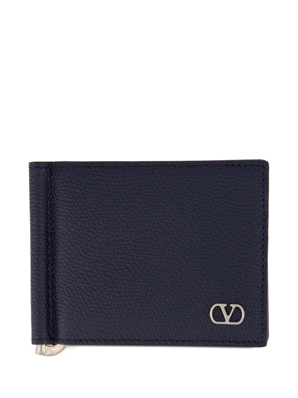 Valentino Garavani bi-fold leather wallet - Blu