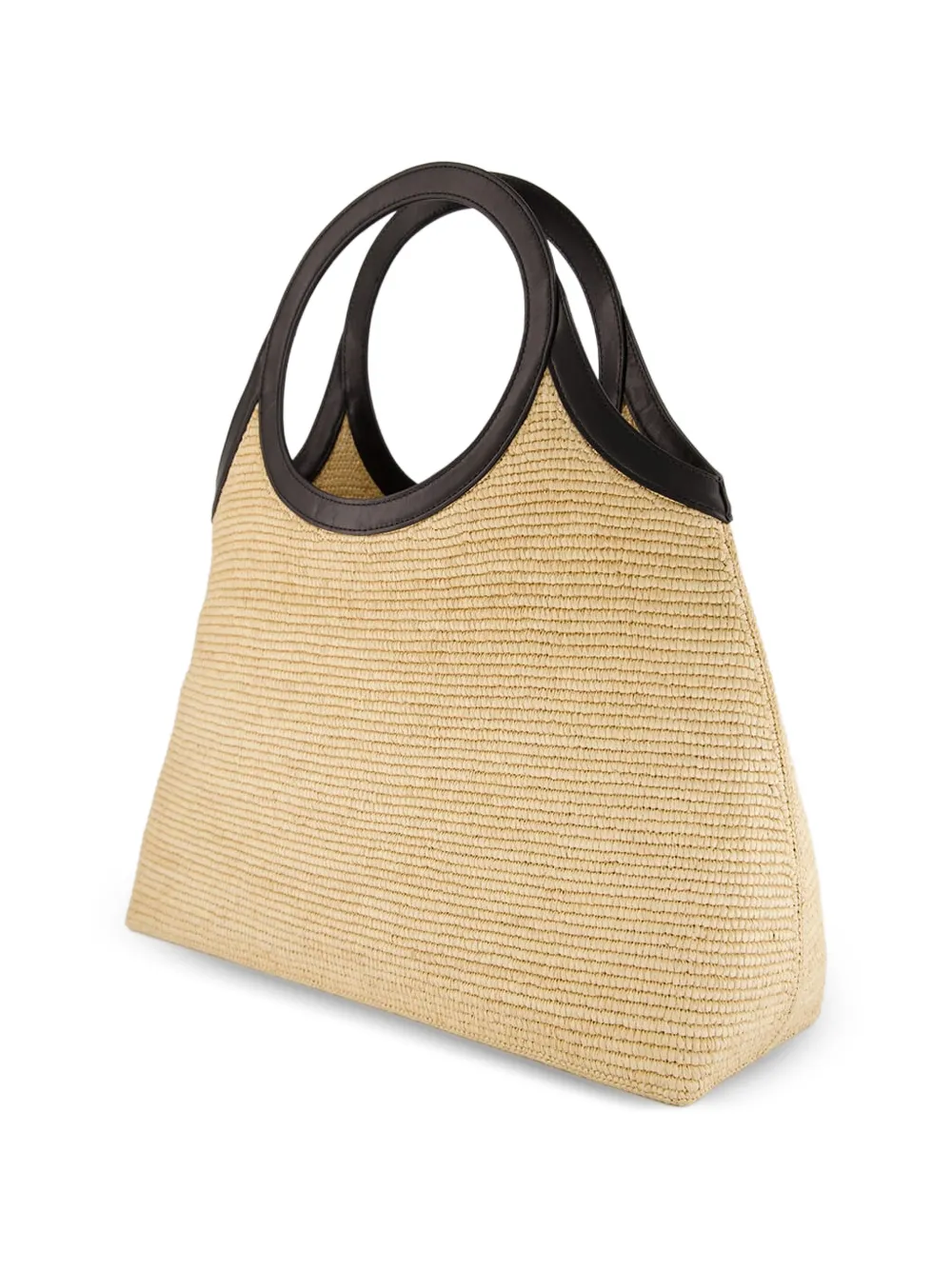  Courrèges Holy Raffia Tote Bag - Neutrals 