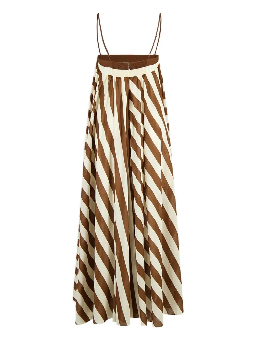 ZIMMERMANN striped maxi dress - Bruin