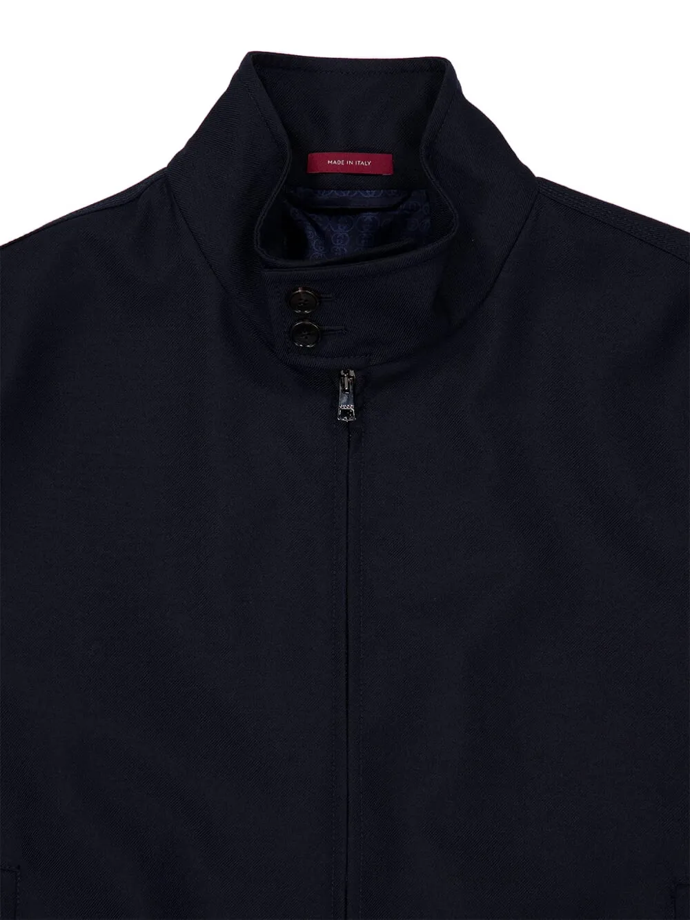 Gucci Wollen bomberjack met rits Blauw