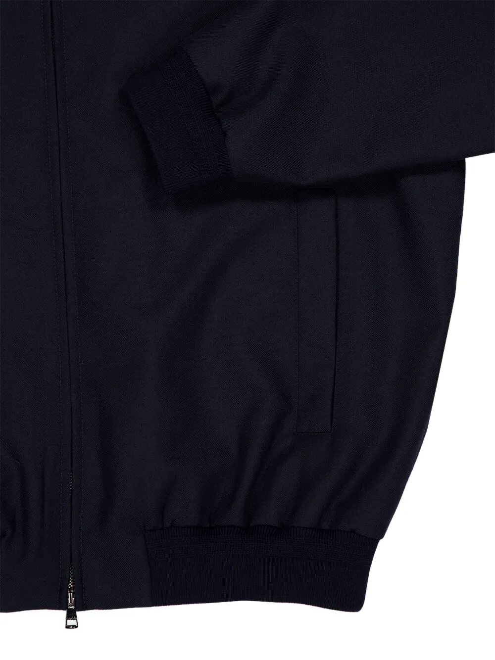 Gucci Wollen bomberjack met rits Blauw