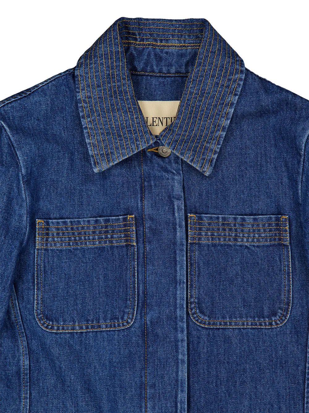Valentino Garavani Vロゴ デニムジャケット | ブルー | FARFETCH JP