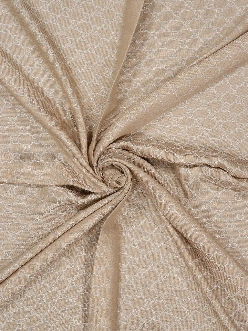  Gucci Gg Pattern Shawl - Neutrals 
