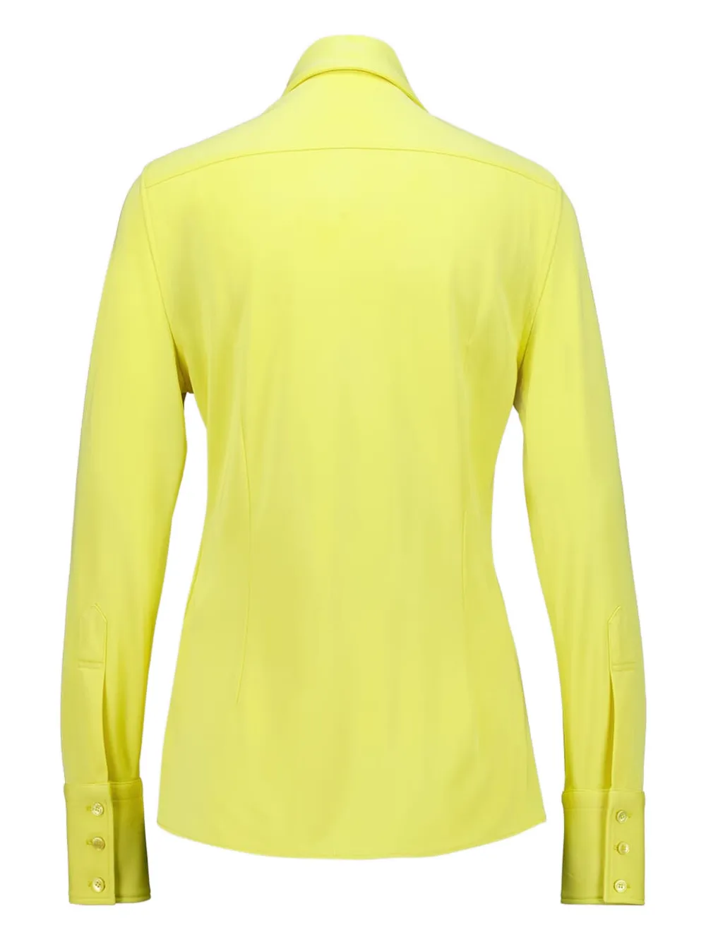 Stella McCartney buttoned collared shirt - Geel