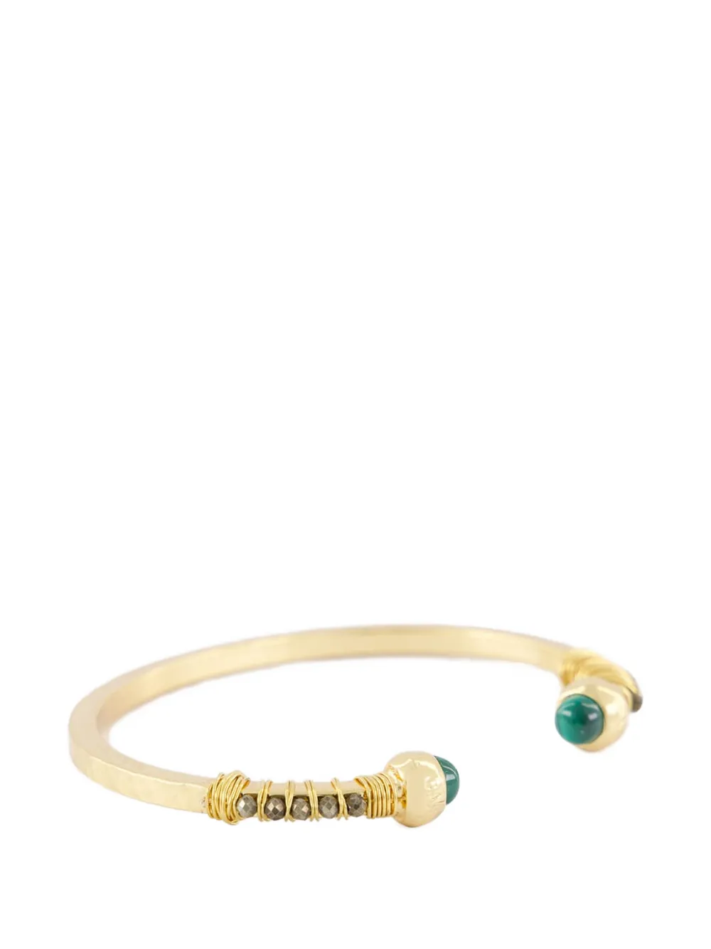 Gas Bijoux Sari Strass bracelet - Goud