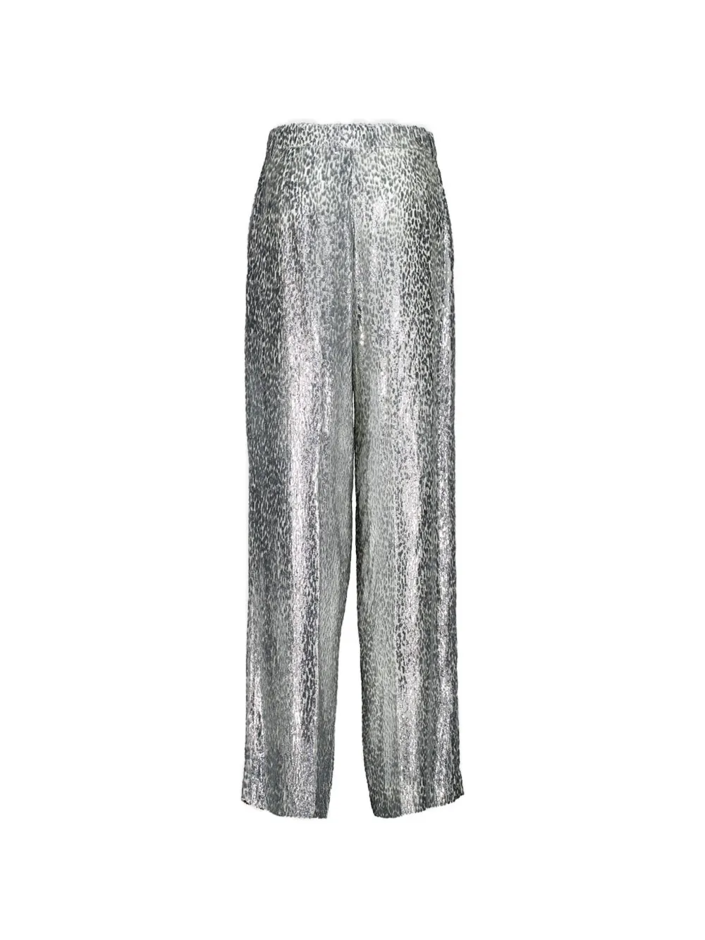 Stella McCartney fil-coup&eacute; trousers - Zilver