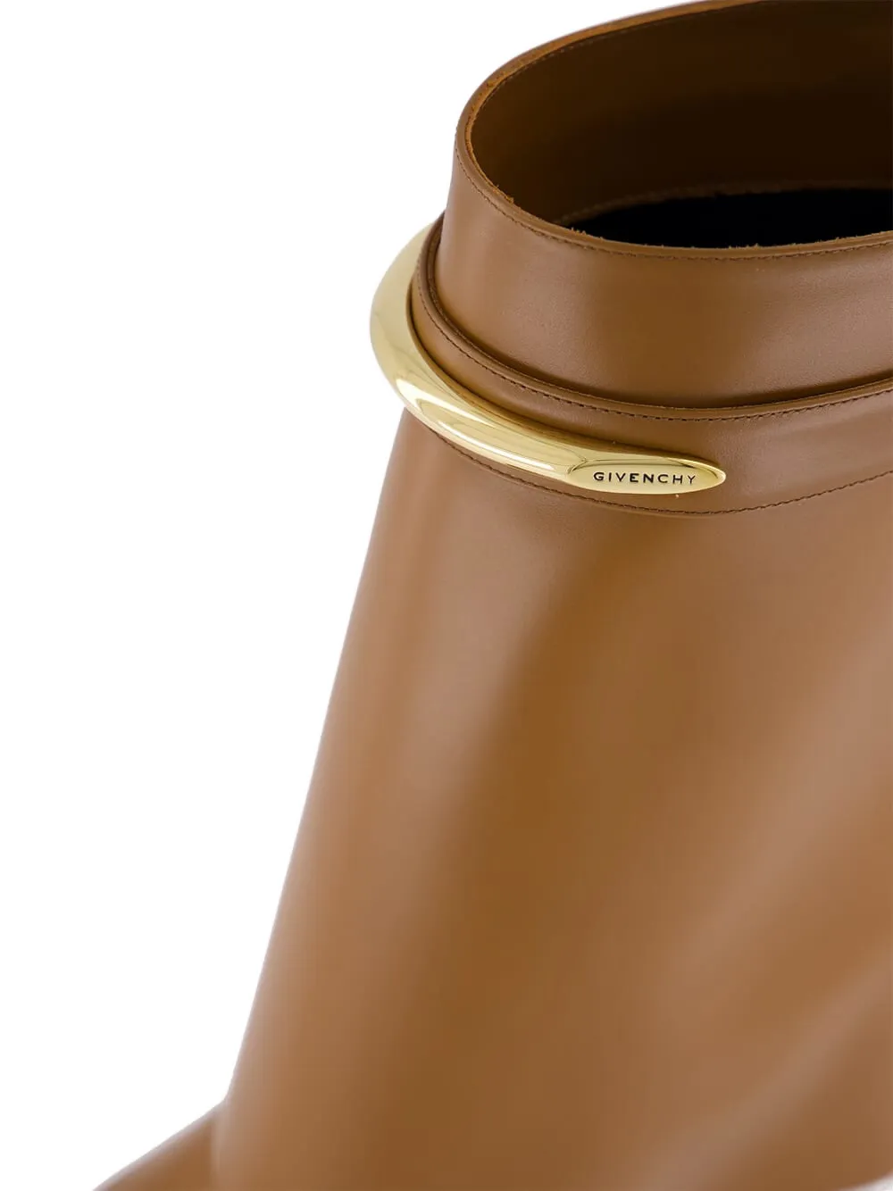 Givenchy Leren enkellaarzen Bruin