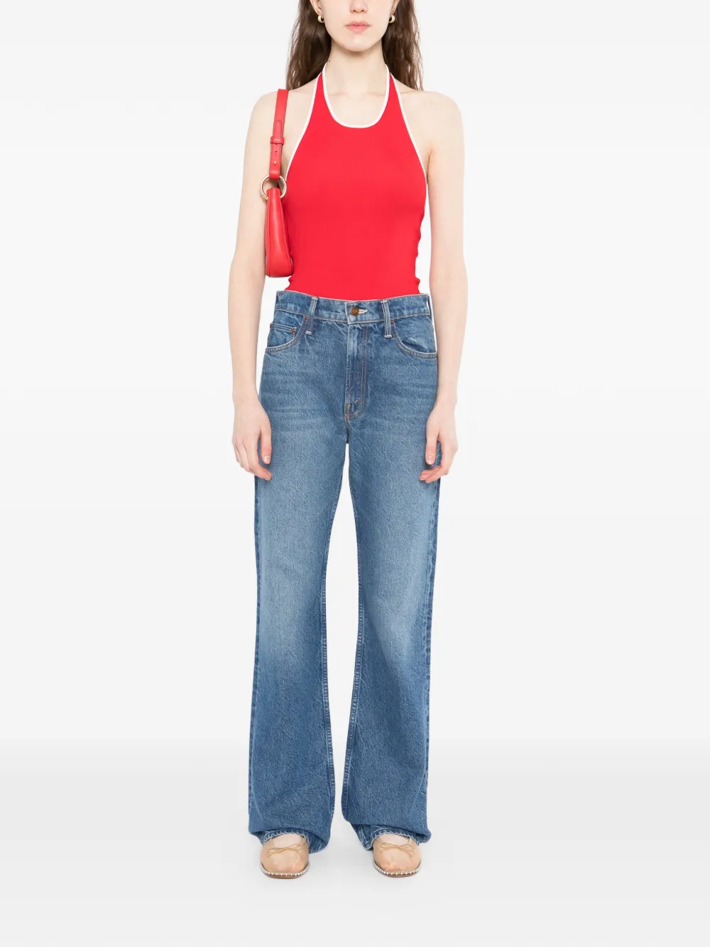 MOTHER The Mixer Hell jeans Blauw