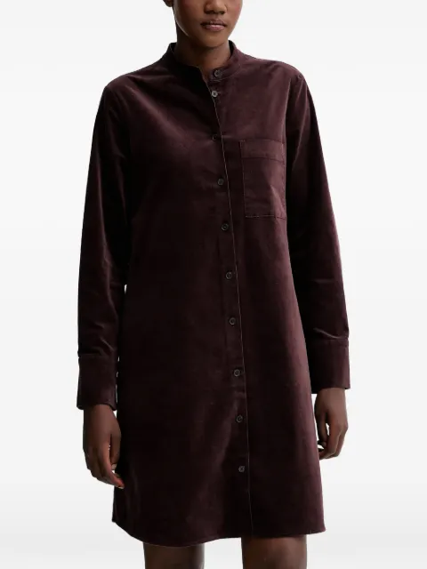 Marc O'Polo velvet mini dress