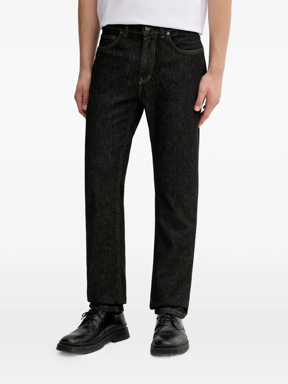 Les Deux Ricky stitch jeans - Nero
