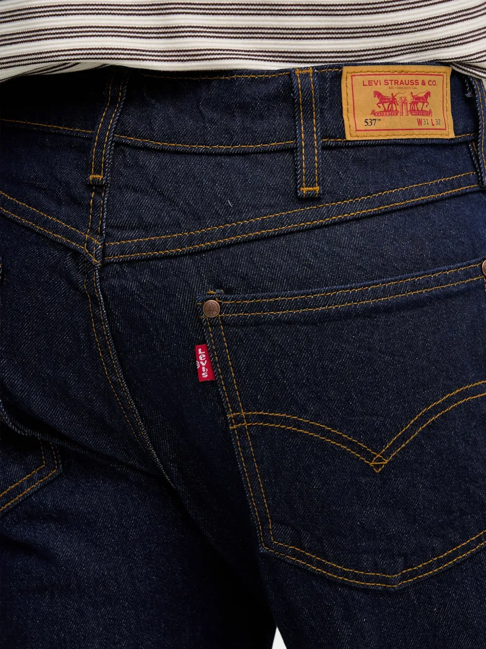 Levi's 537 jeans met vijf zakken Blauw