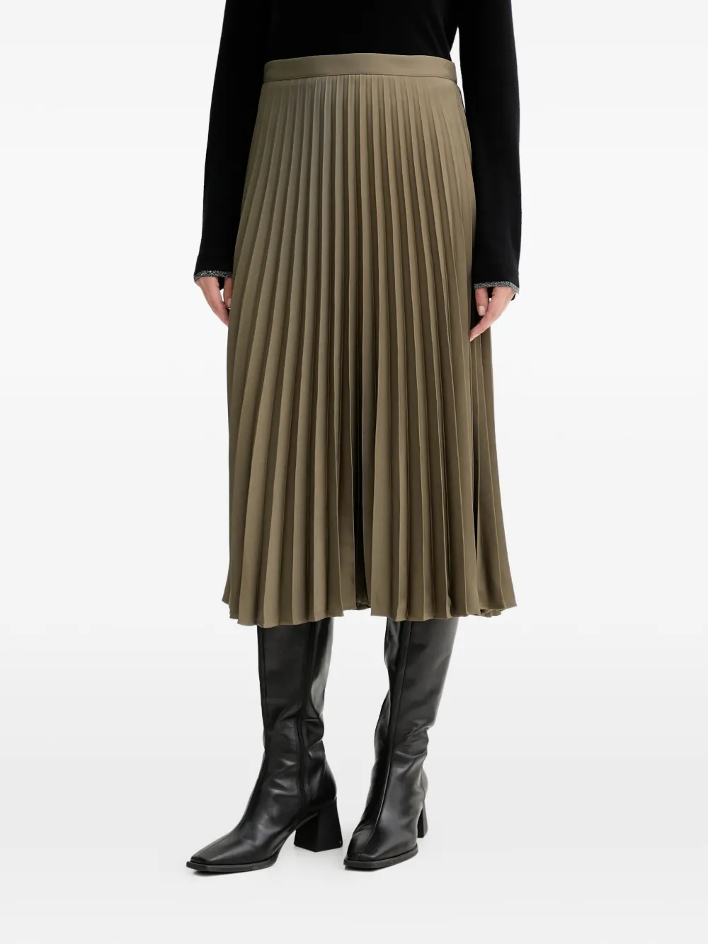 Marc O'Polo falda midi plisada | verde | Image 1