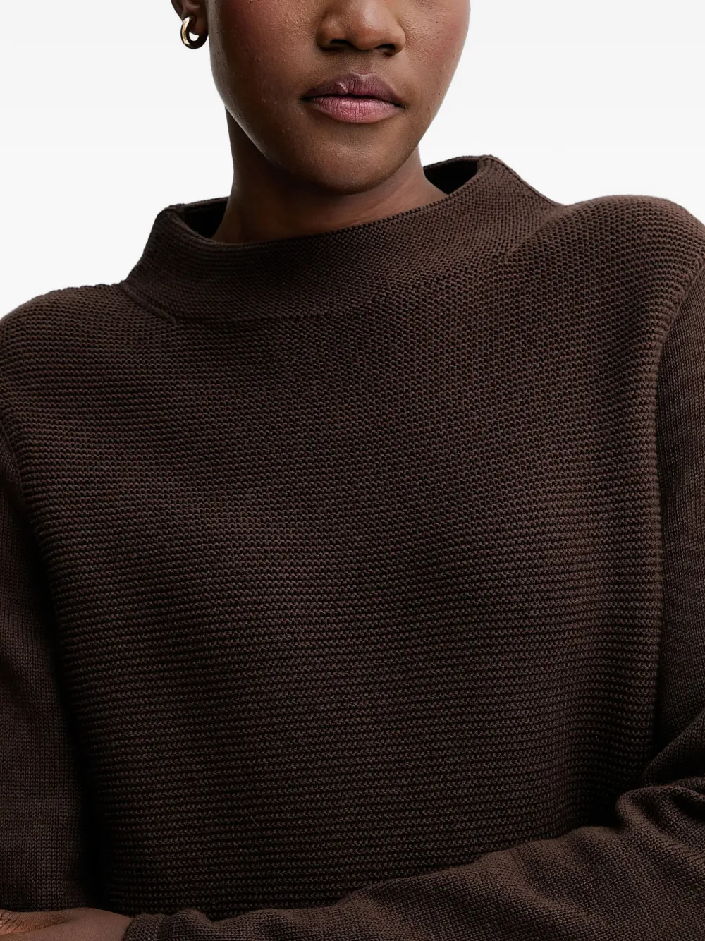Marc O'polo Long-sleeve Sweater In Brown