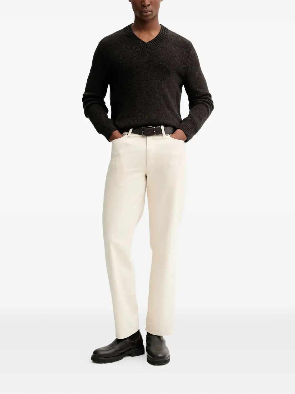 Marc O'Polo V-neck long-sleeve sweater | Knitted Sweaters | Image 2