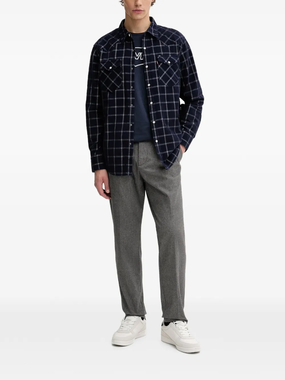 Marc O'Polo pleated belt-loop trousers | Tailored Pants | Image 2