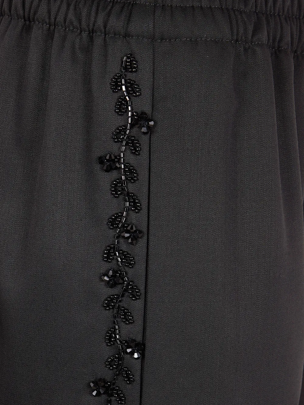  Golden Goose Sequin-embellishment Trousers - Black 