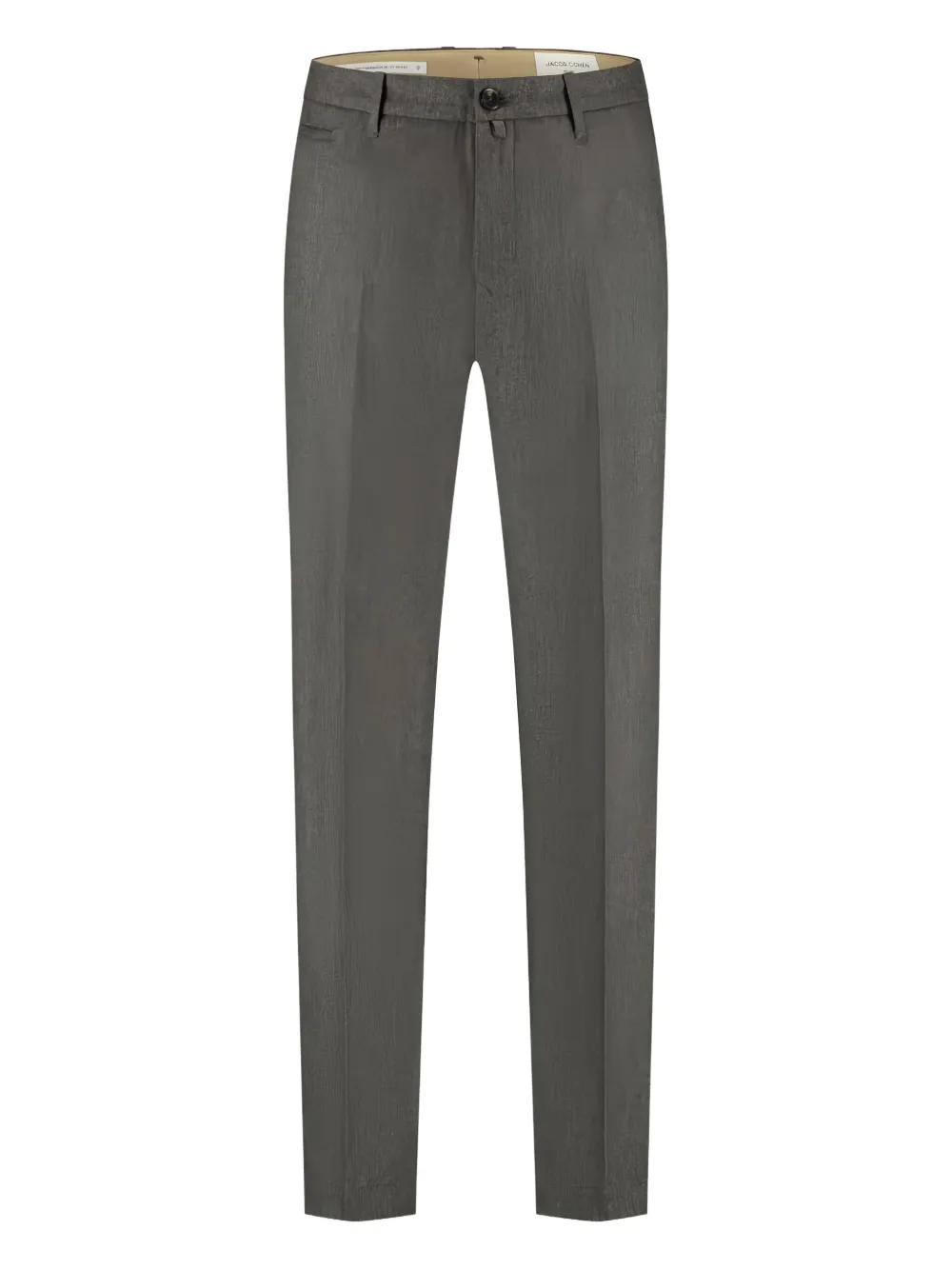 Jacob Cohen Belt-loops Trousers In Gray
