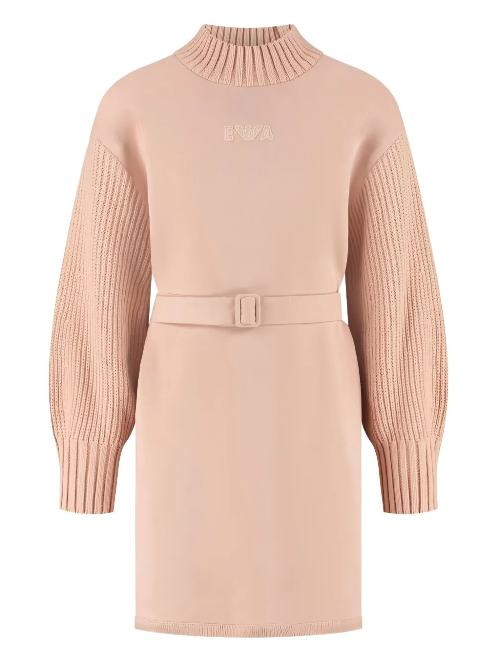 Emporio Armani Kids belted dress - Neutrals