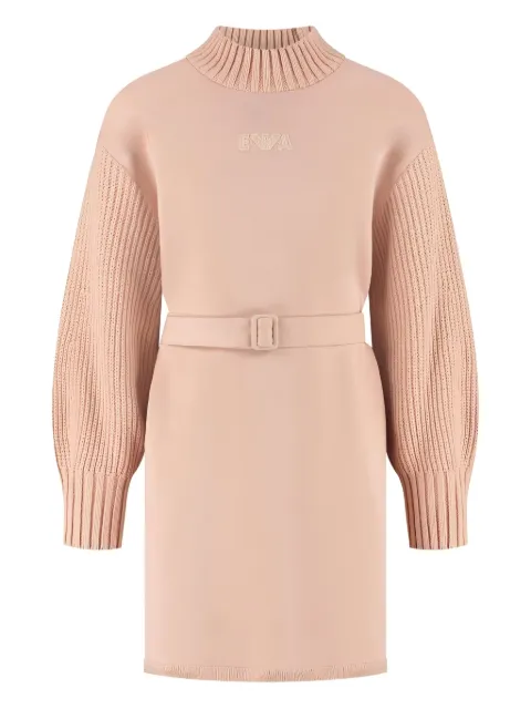 Emporio Armani Kids belted dress