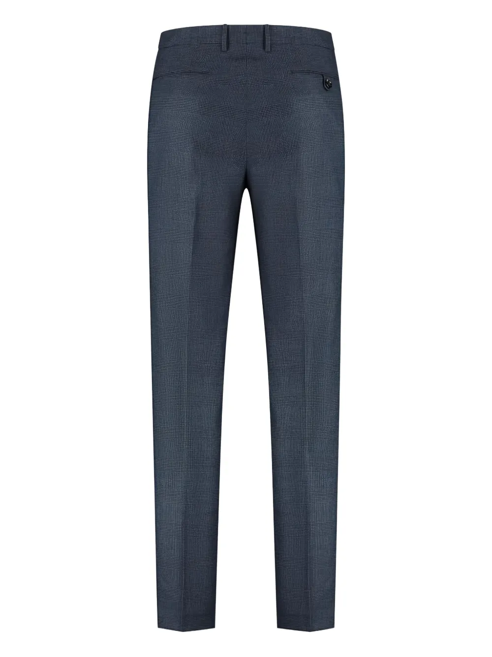 Berwich checked trousers - Blauw