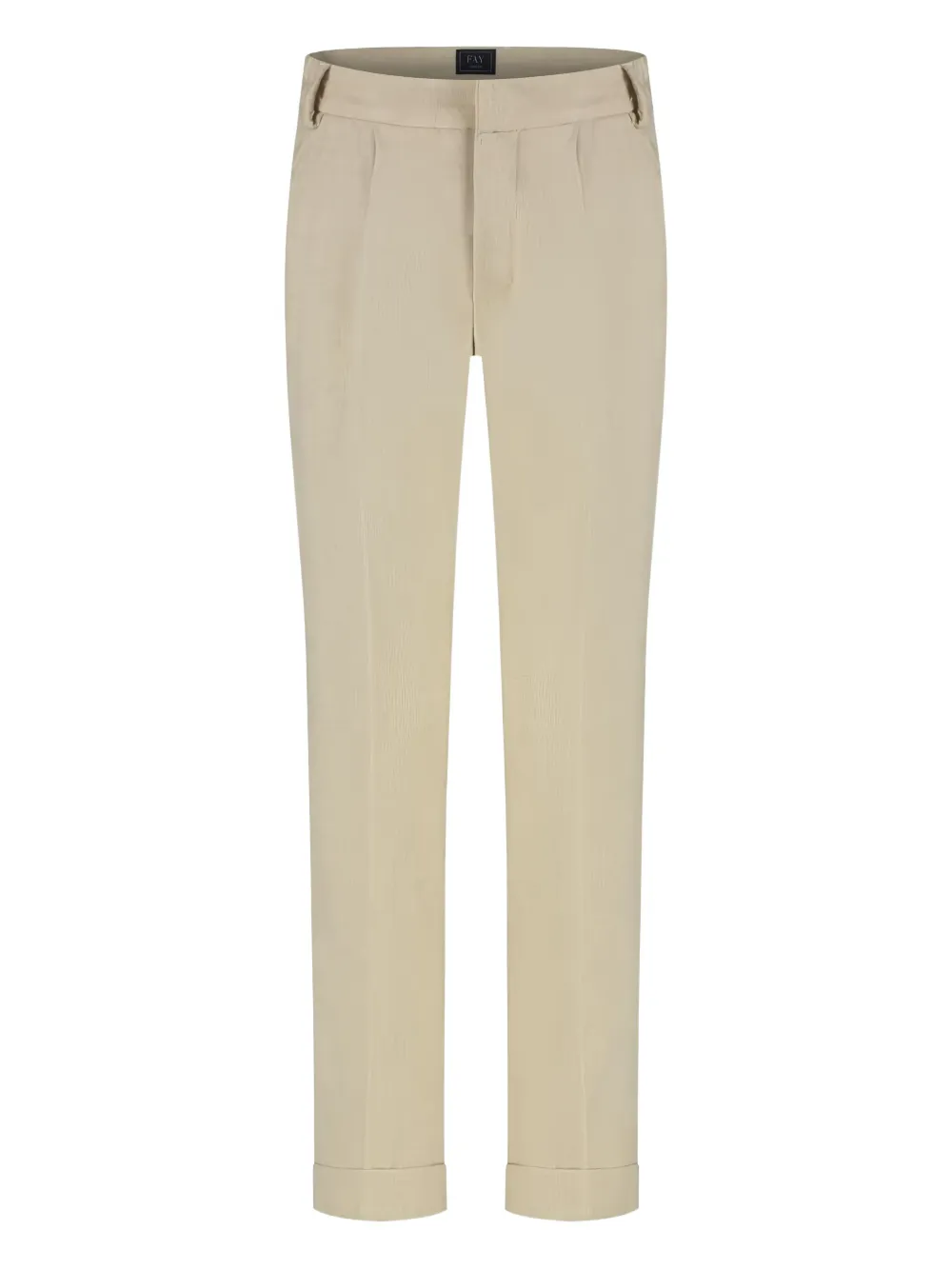 Fay Kids turn up-hem trousers | Neutrals | Image 1