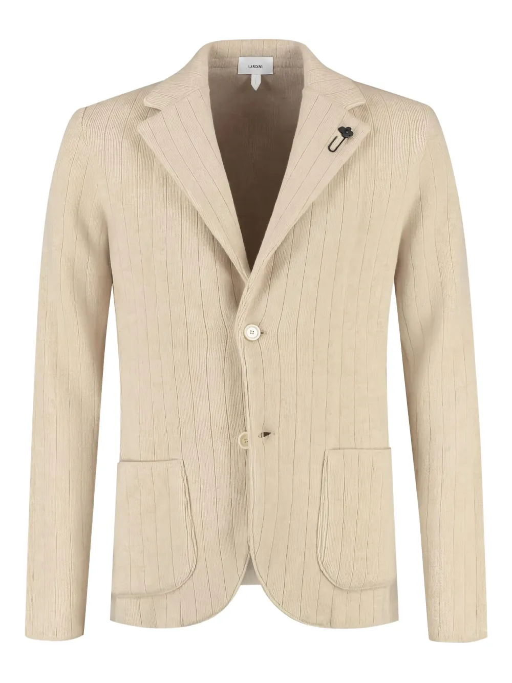 Lardini ribbed blazer | Neutrals | Image 1