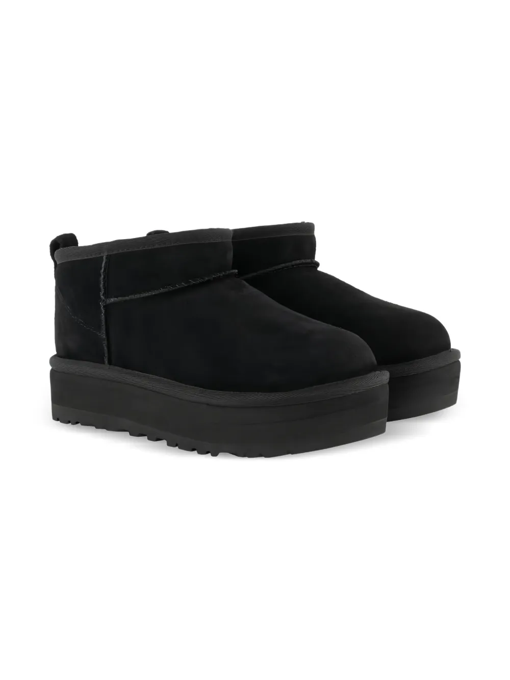 UGG Kids Classic Ultra Mini platform boots - Nero