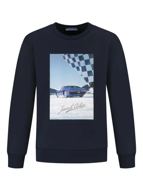 Jacob Cohën graphic crew-neck sweatshirt