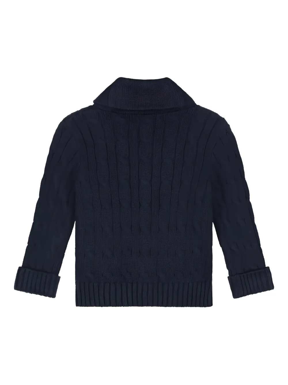 POLO RALPH LAUREN KIDS Kabelgebreid vest Blauw