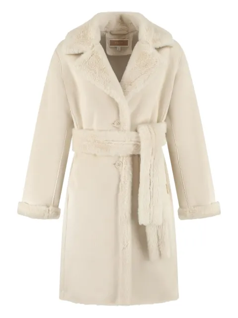 Kocca faux-fur belted coat