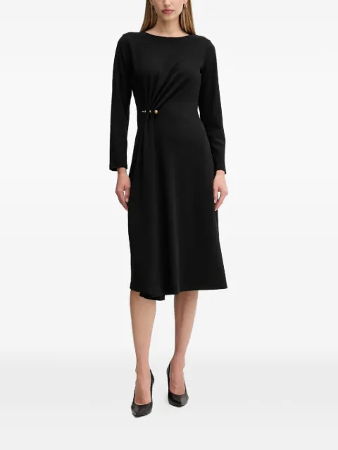 Sandro Ferrone gathered-pin midi dress
