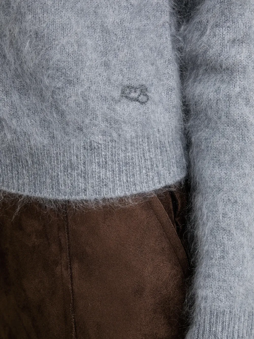 rag & bone Jada vest met knopen Grijs