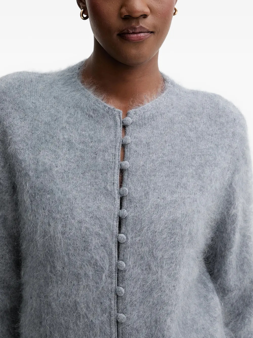 rag & bone Jada vest met knopen Grijs