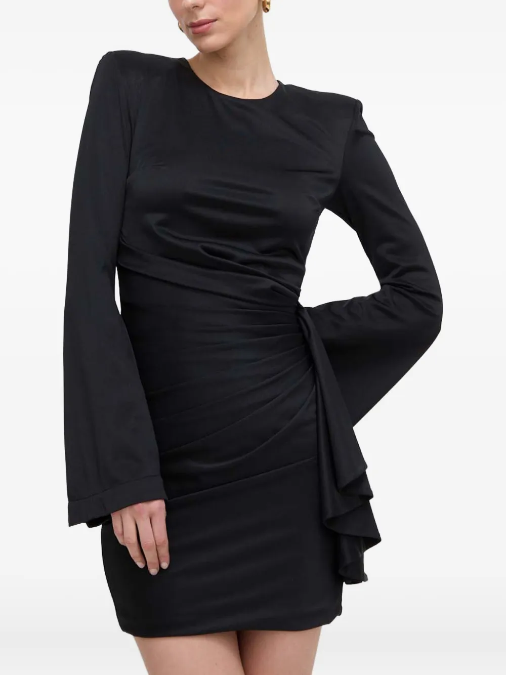 Silvian Heach Mini-jurk met ruches Zwart