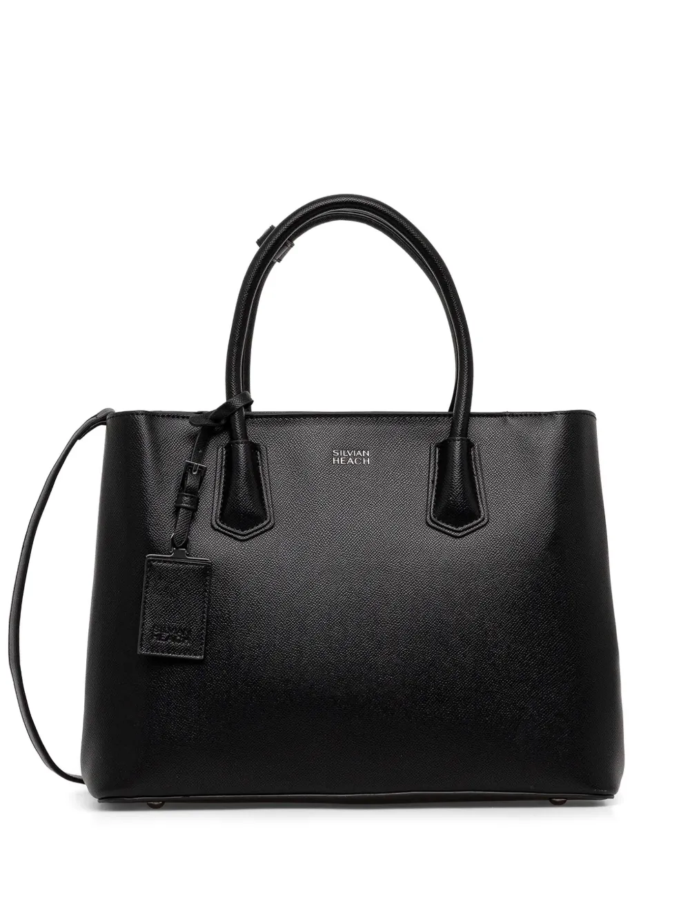Silvian Heach logo-plaque tote bag | Black | Image 1