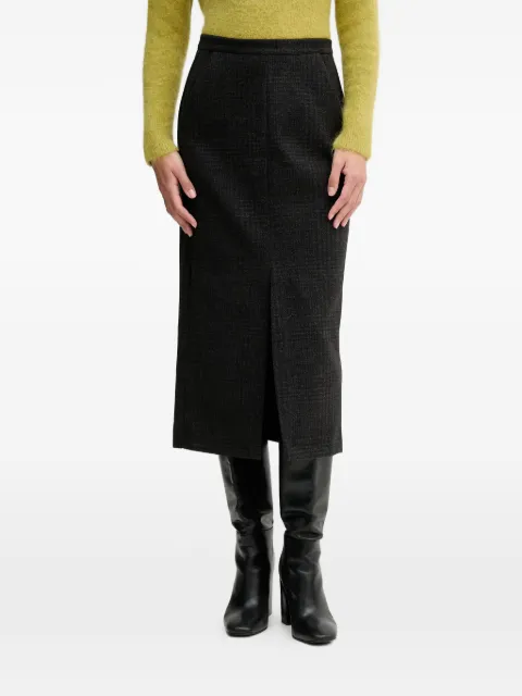 Sandro Ferrone front-slit midi skirt