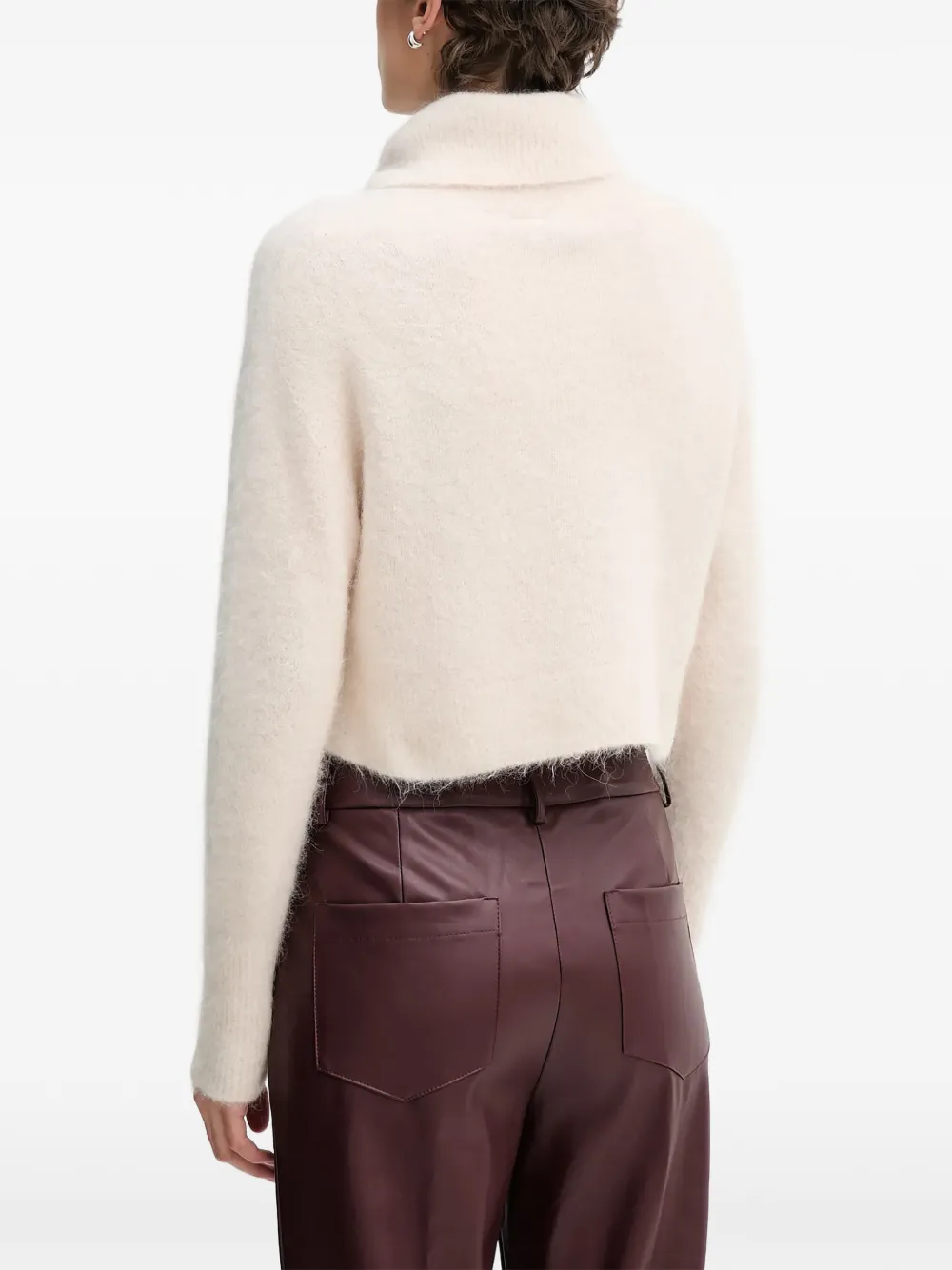  Sandro Ferrone Roll-neck Sweater - Neutrals 